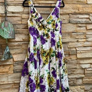 Floral frock by Suzi Chin for Maggie Boutique